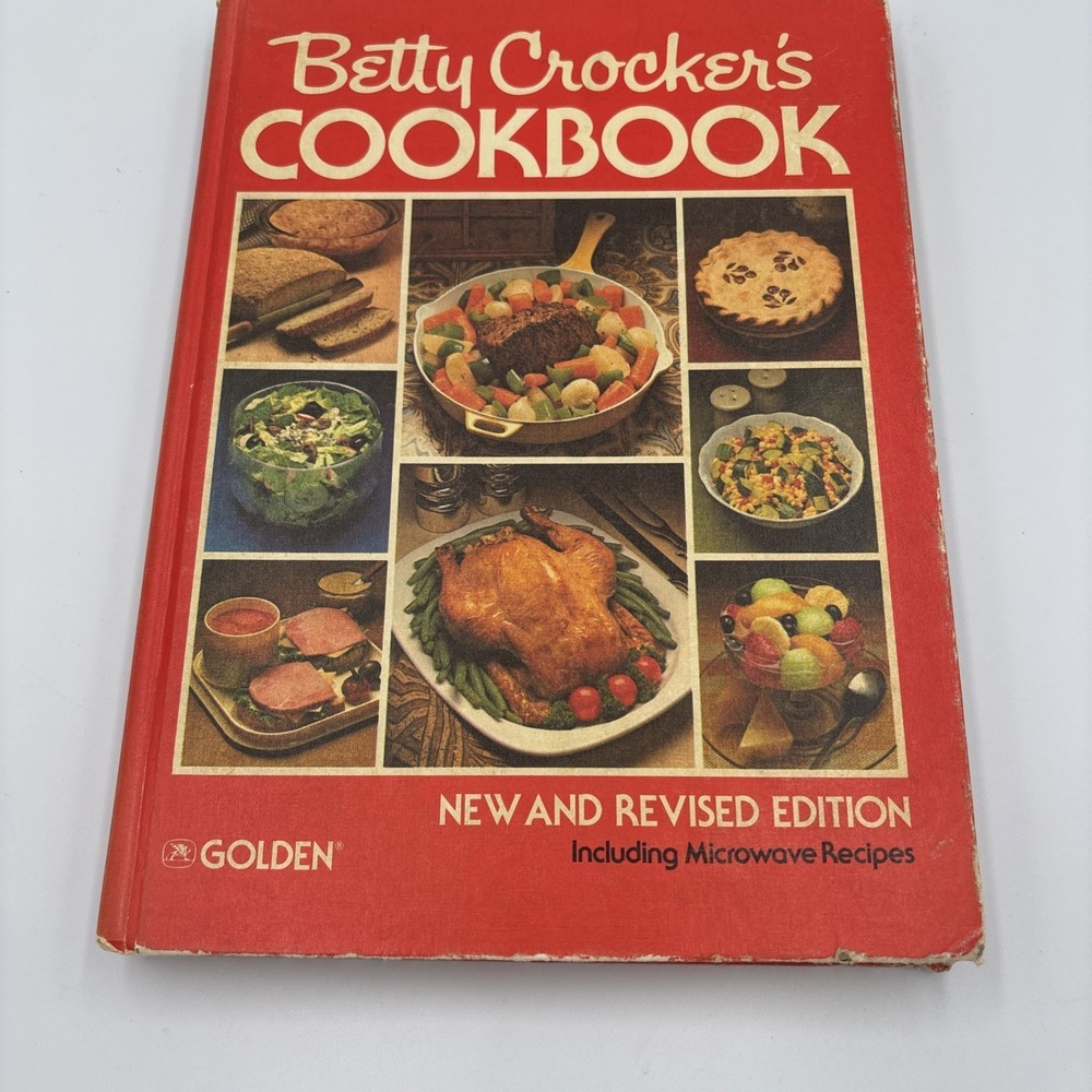 VTG Betty Crocker's Cookbook New and‎ Revised Edition HC Second Printing 1979